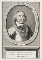 KG 12592
<br/>
Portret van Maarten Harpetsz. Tromp.
<br/>
<em>Picart, Bernard (1673-1733)</em>
